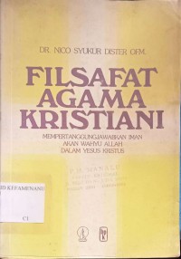 Filsafat Agama Kristiani