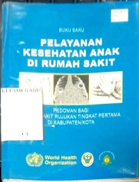 Image of PELAYANAN KESEHATAN ANAK DIRUMAH SAKIT