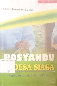 Image of POSYANDU DESA SIAGA